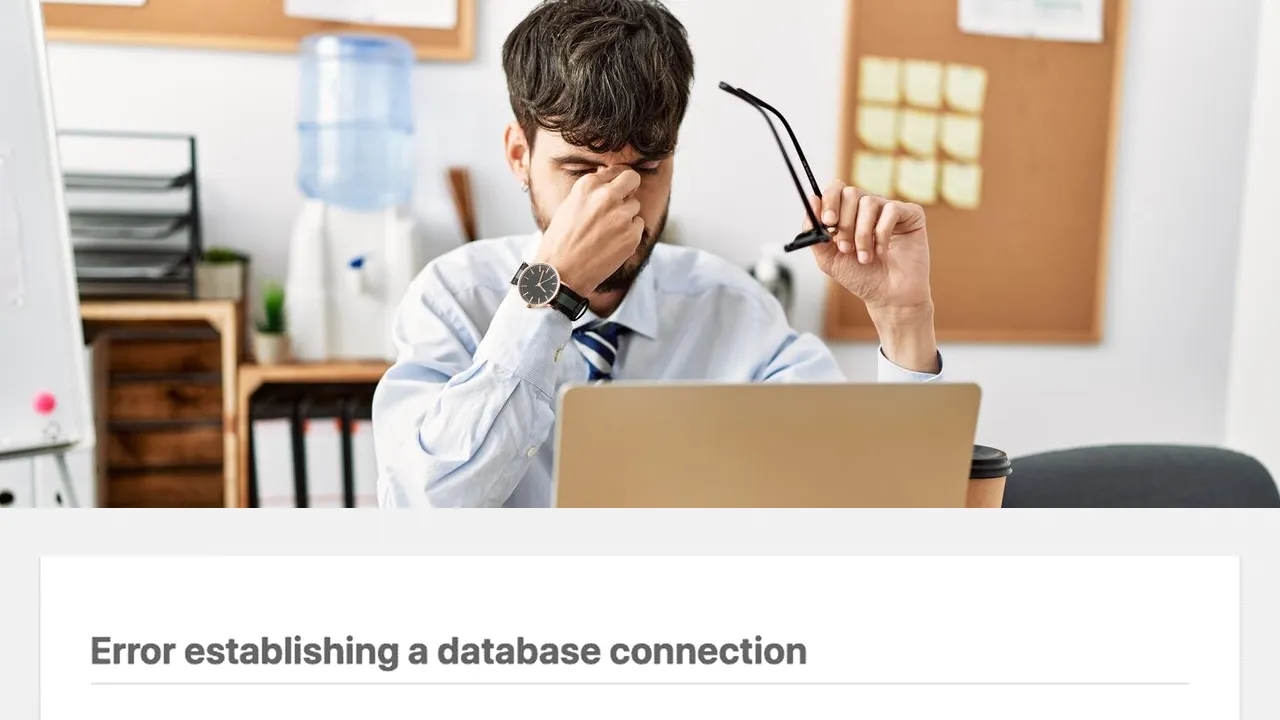 A WordPress Case Study: Fixing Error Establishing a Database Connection Issue